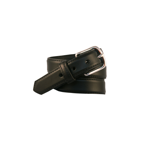 Boston Leather 1 1/4 Feather Edge Dress Belt