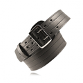Boston Leather Sam Browne Duty Belt, Fully Hook and Loop Lined, 2 1/4 Wide