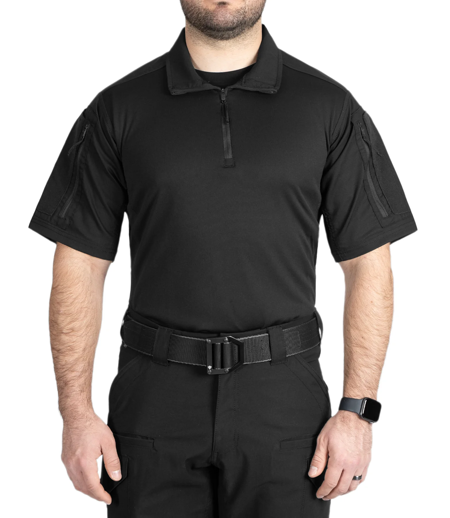 First Tactical M V2 RESPONDER SS SHIRT - Black