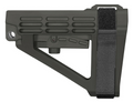 SB Tactical SBA4 STEALTH GRAY, 5-POSITION ADJUSTABLE