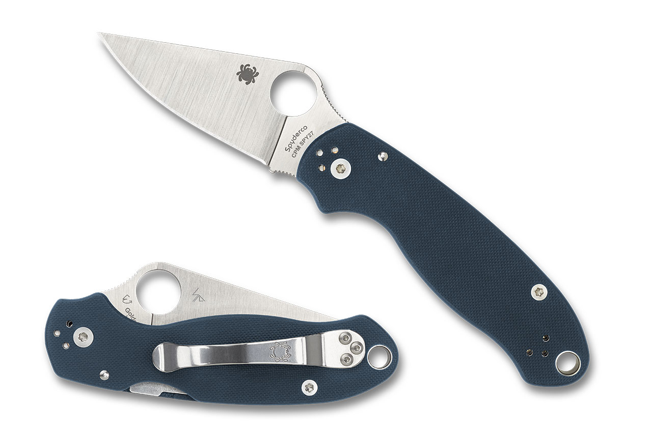 Spyderco Para 3 Cobalt Blue