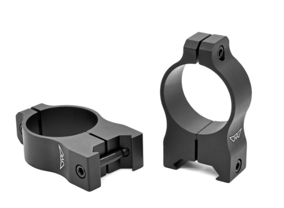 Warne Scope Mounts Vapor 30mm, High Matte Rings