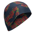 Zan Headgear Zan Helmet Liner/Beanie SportFlex Series Rose Hearts