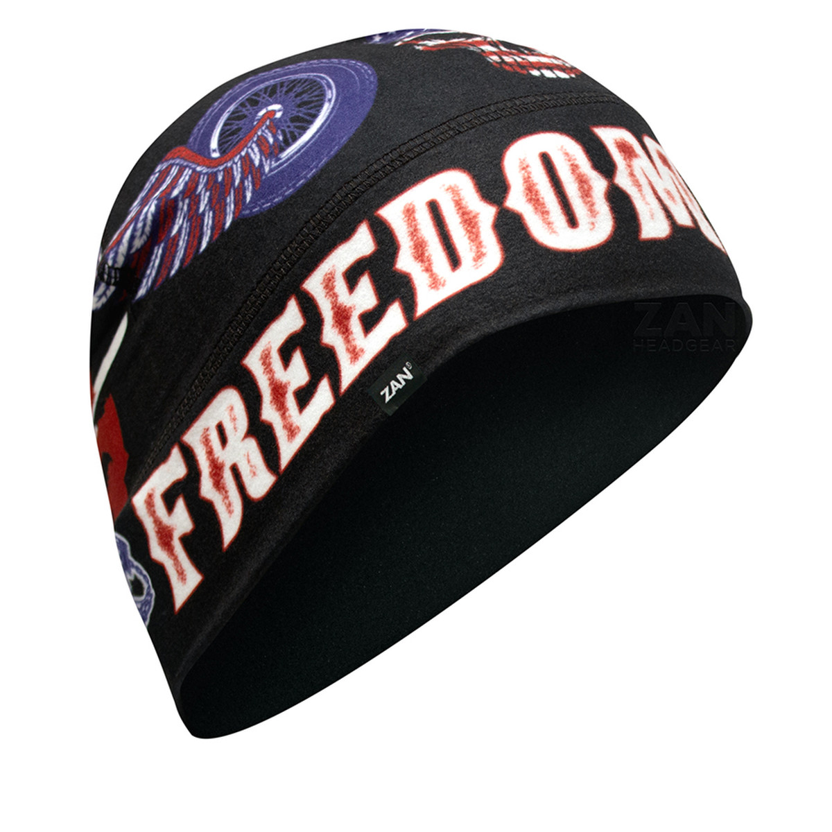 Zan Headgear Zan Helmet Liner/Beanie SportFlex Series Freedom Rider
