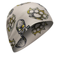 Zan Headgear Zan Helmet Liner/Beanie SportFlex Series Greige Spiked Brass Knuckles