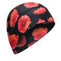 Zan Headgear Zan Helmet Liner/Beanie SportFlex Series Poppies
