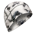 Zan Headgear Zan Helmet Liner/Beanie SportFlex Series Black & White Tie Dye