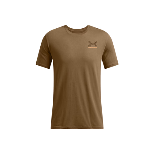 Under Armour Men's UA Schematic White Tail Short Sleeve