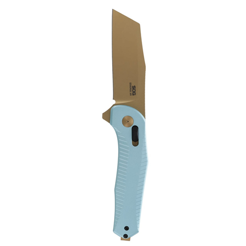 SOG Diverge XR Sheepsfoot - Light Blue + Gold