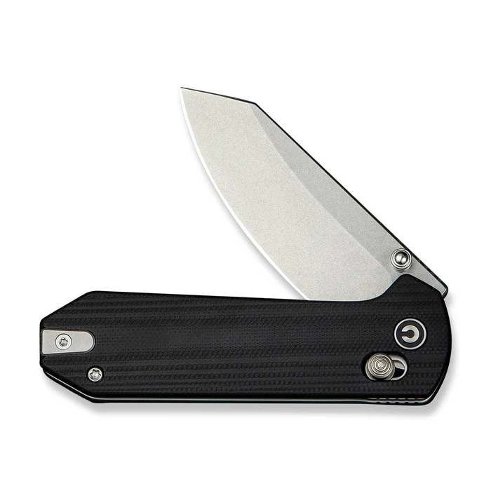 CIVIVI Knives CIVIVI Yonder Thumb Stud & Crossbar Lock Knife Black G10 Handle