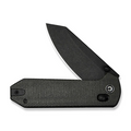 CIVIVI Knives CIVIVI Yonder Thumb Stud & Crossbar Lock Knife Dark Green Canvas Micarta Handle