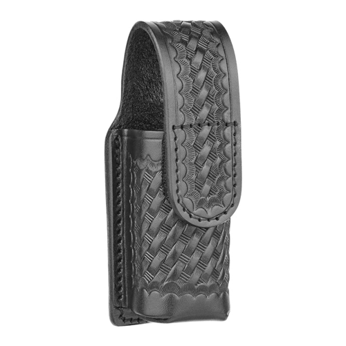 Dutyman Basketweave 2 Ounce Leather Mace/OC Holder for Bodyguard