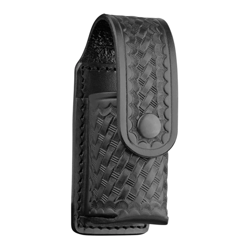 Dutyman Basketweave Leather 2 Oz Mace Holder