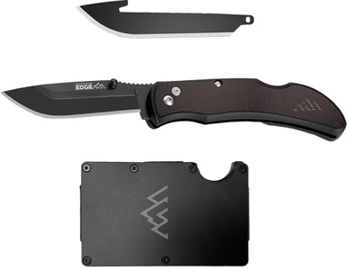Outdoor Edge Outdoor Edge 3 Razor Carry + Wallet (2 Blades)
