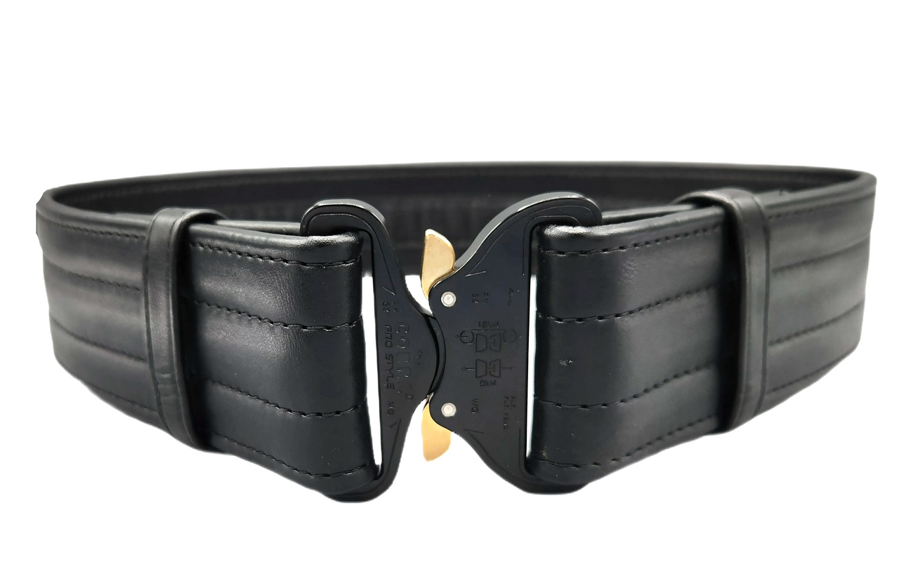 Hero's Pride COBRA Pro Buckle AirTek Basix Rugged Hook Lined Duty Belt, 2.25