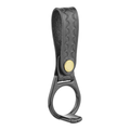 Dutyman Basketweave Leather PR24 Holder with Black Plastic Ring
