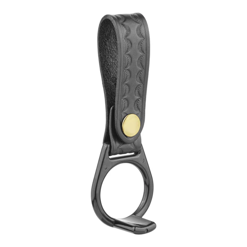 Dutyman Basketweave Leather PR24 Holder with Black Plastic Ring
