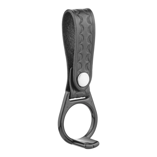 Dutyman Basketweave Leather PR24 Holder with Black Plastic Ring