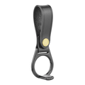 Dutyman Plain Leather PR24 Holder with Black Plastic Ring