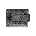 Dutyman Basketweave Leather Universal Radio Holder