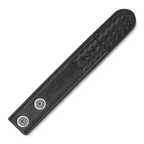 Dutyman 1-1/4 Basketweave Leather Belt Keeper
