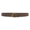 Dutyman 1-3/8 Brown Plain Leather Casual Belt