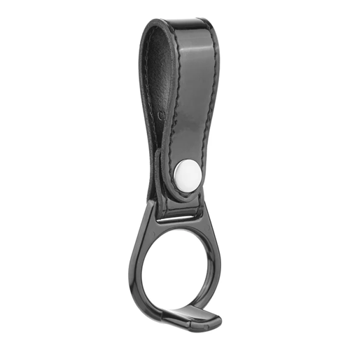 Dutyman Hi-Gloss Leather PR24 Holder with Black Plastic Ring