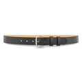 Dutyman 1-1/4 Plain Leather Garrison Belt with Nickel Buckle