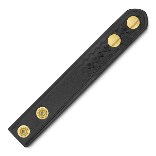 Dutyman 1-1/4 Basketweave Leather Belt Keeper