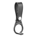 Dutyman Plain Leather PR24 Holder with Black Plastic Ring
