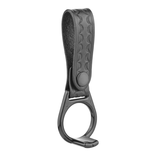 Dutyman Basketweave Leather PR24 Holder with Black Plastic Ring