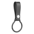 Dutyman Plain Leather D Cell Flashlight Strap with Plastic Ring