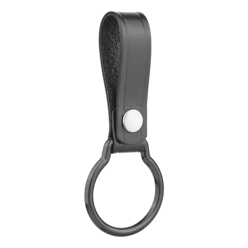 Dutyman Plain Leather D Cell Flashlight Strap with Plastic Ring