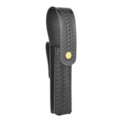 Dutyman Basketweave Leather Stinger Flashlight Holder