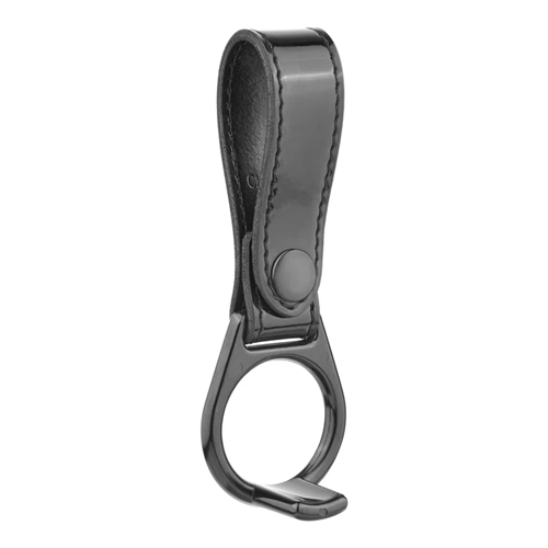 Dutyman Hi-Gloss Leather PR24 Holder with Black Plastic Ring