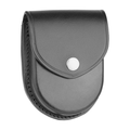 Dutyman Plain Leather Round Bottom Closed Single Cuff Case