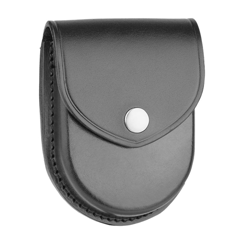 Dutyman Plain Leather Round Bottom Closed Single Cuff Case