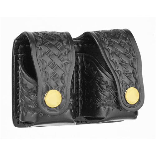 Dutyman Basketweave Leather Revolver Speed Loader