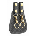 Dutyman Basketweave Leather Double Key Scabbard