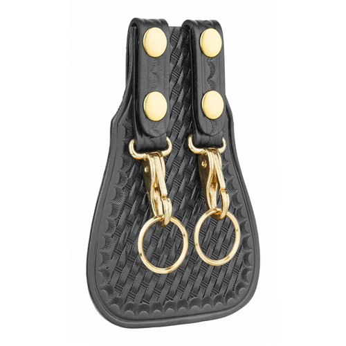 Dutyman Basketweave Leather Double Key Scabbard