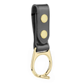 Dutyman Plain Leather PR24 Holder with Solid Brass Ring