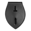 Dutyman Leather Tear Drop Badge Holder (Large Holes)