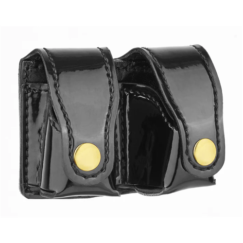 Dutyman Hi-Gloss Leather Revolver Speed Loader Holders