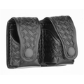 Dutyman Basketweave Leather Revolver Speed Loader