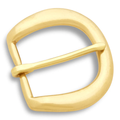 Dutyman Solid Brass Buckle for 1-1/4 River Belt (Gold)