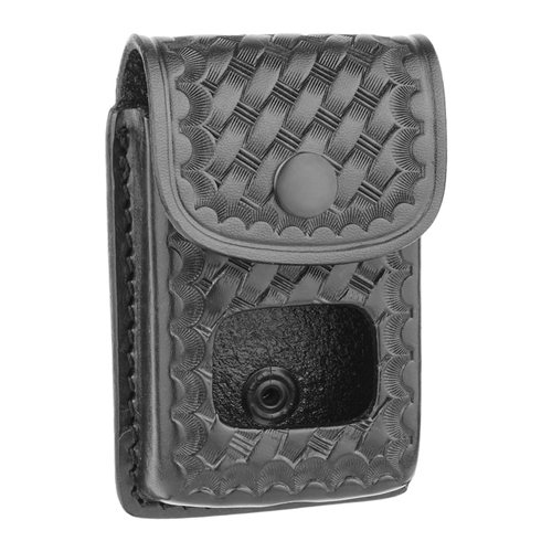 Dutyman Basketweave Leather Alarm Box Holder