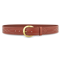 Dutyman Brown Leather 1-3/4 Holster Belt