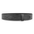 Dutyman 2-1/4 Basketweave Leather Buckleless Outer Belt