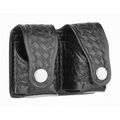 Dutyman Basketweave Leather Revolver Speed Loader