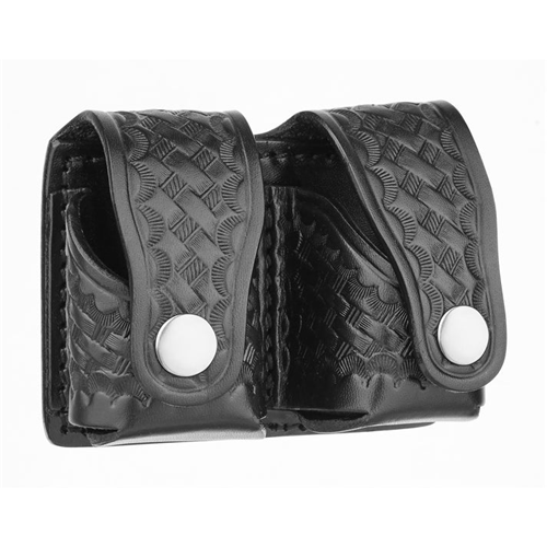 Dutyman Basketweave Leather Revolver Speed Loader